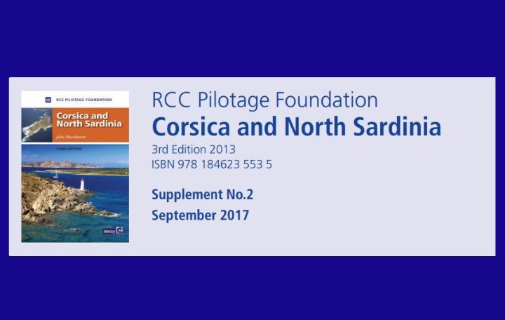 RCC Pilotage Foundation Corsica and N Sardinia